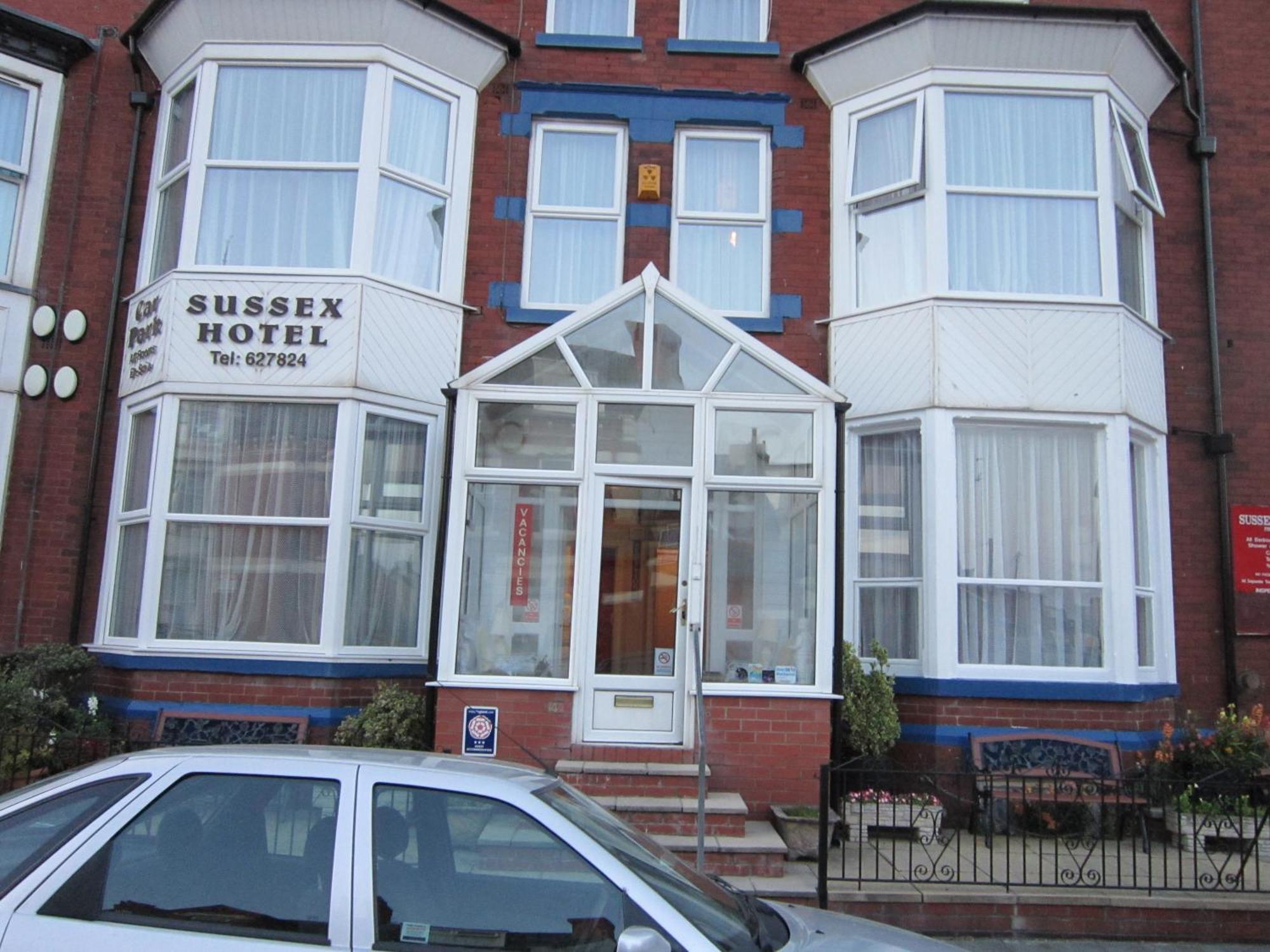 Sussex Hotel Blackpool Eksteriør bilde